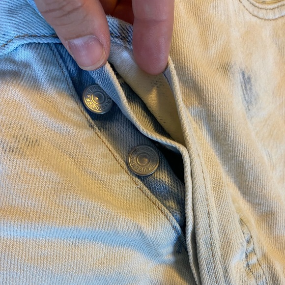 Polo Ralph Lauren Acid wash Sprighton Boyfriend Denim Shorts Size 32 - Picture 8 of 8